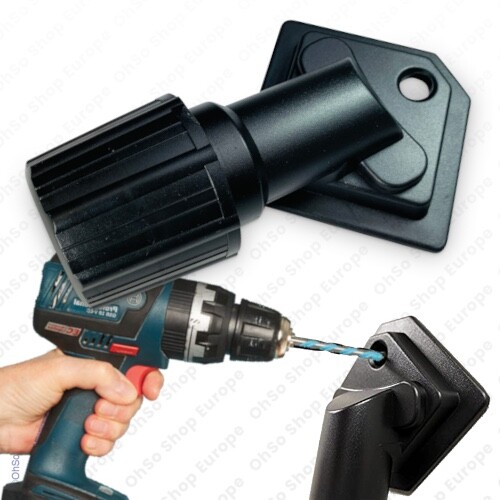 Vacuum cleaner power drill - cleaner,